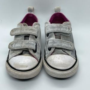 Converse Toddler Blue Velvet Size 8